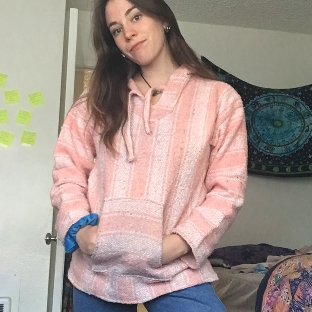 cute pink poncho!!!